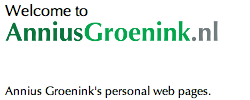 Welcome to anniusgroenink.nl - Annius Groenink's personal web pages